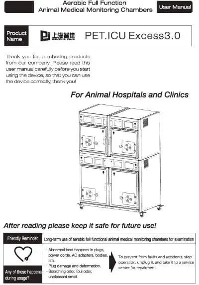 ICU-Zubehör für Haustiere